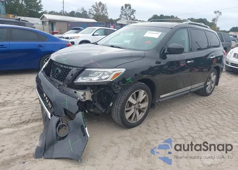 2016 Nissan Pathfinder Platinum z USA, uszkodzony, nr VIN 5N1AR2MM3GC609820